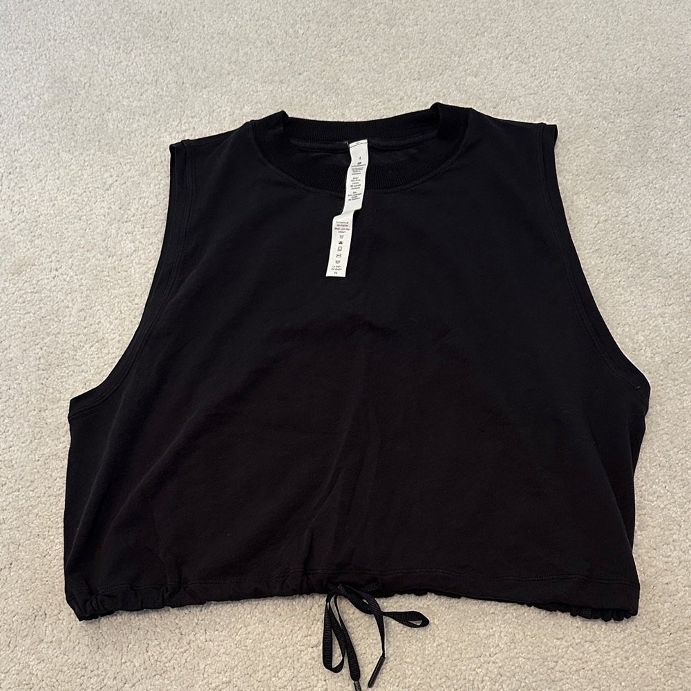 Lululemon black muscle tank